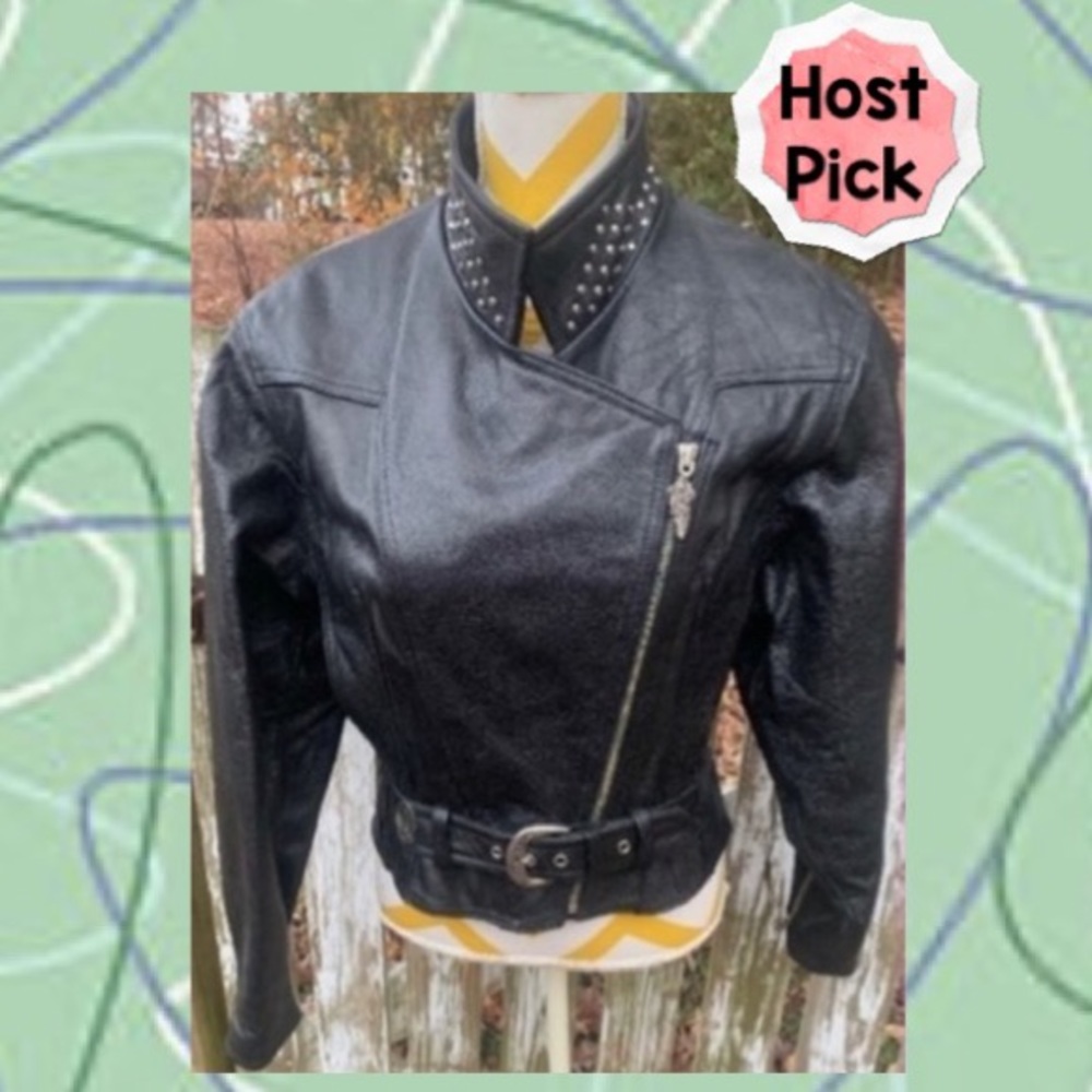 πHost Pick π Harley Davidson Leather motorcycle jacket - Picture 2 of 16